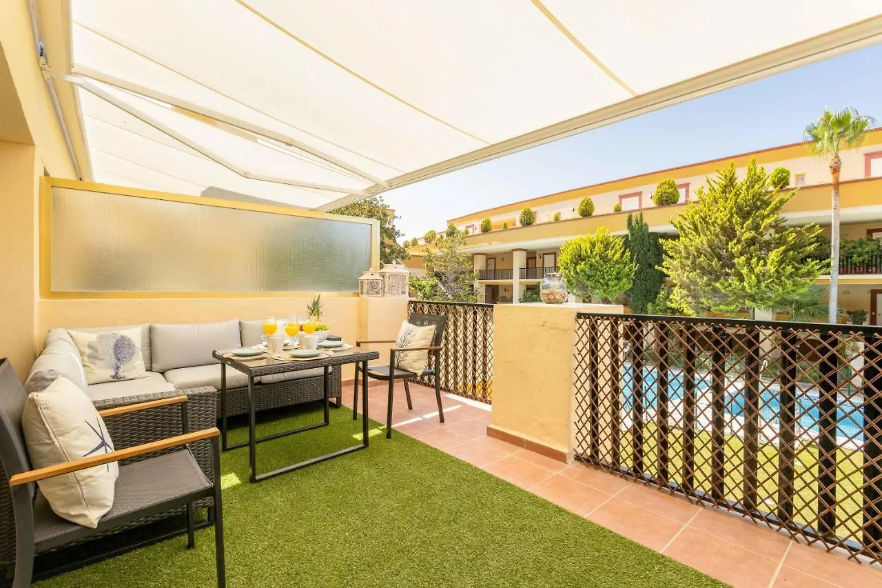 OleHolidays 316 Romana Playa primera linea playa Marbella Apartamento